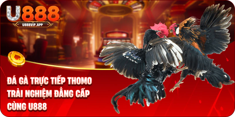 Đá Gà Trực Tiếp Thomo - Trải Nghiệm Đẳng Cấp Cùng U888
