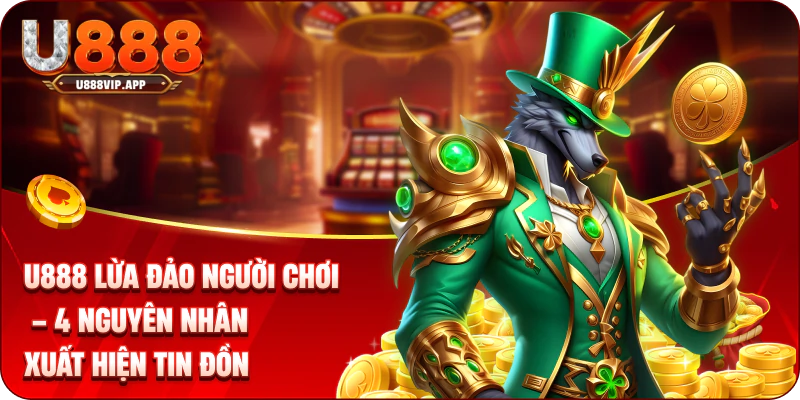 U888 Lừa Đảo Người Chơi – 4 Nguyên Nhân Xuất Hiện Tin Đồn